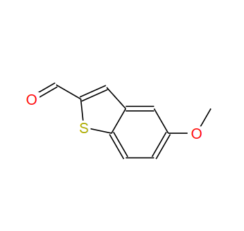 622864-56-6;2-醛基-5-甲氧基苯并噻吩;5-METHOXY-1-BENZOTHIOPHENE-2-CARBALDEHYDE