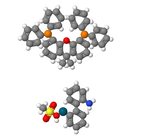 1445085-97-1；甲烷磺酸(9,9-二甲基-4,5-双二苯基膦氧杂蒽)(2'-氨基-1,1'-联苯-2-基)钯(II) XANTPHOS PD G3