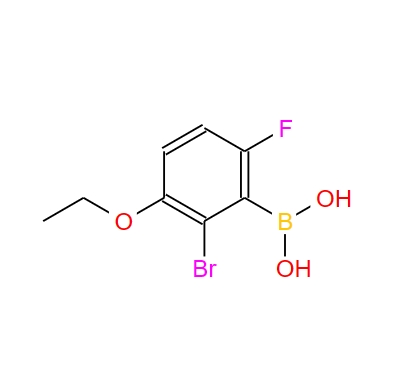 2-溴-3-乙氧基-6-氟苯硼酸 849052-19-3