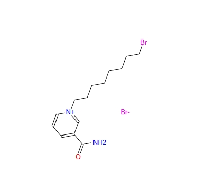 1-(8-bromooctyl)-3-carbamoylpyridinium bromide 97478-05-2