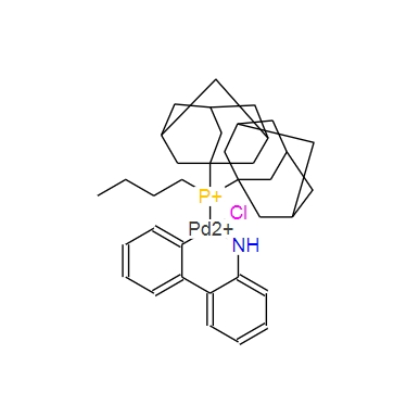 1375477-29-4；氯[(正丁基二(1-金刚烷基)膦)-2-(2-氨基联苯)]钯(II)