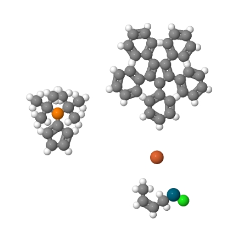 1252598-33-6；氯(巴豆基)[1,2,3,4,5-五苯基-1'-(二叔丁基膦基)二茂铁]钯(II)