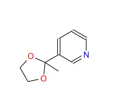 3-(2-methyl-1,3-dioxolan-2-yl)pyridine 55676-25-0