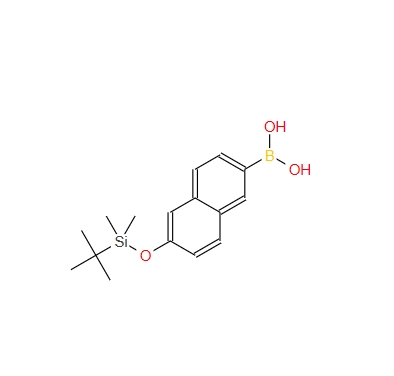 6-叔丁基二甲基硅氧基-2-萘硼酸 179942-45-1
