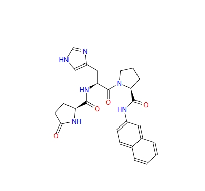 5-Oxo-L-prolyl-L-histidyl-N-2-naphthalenyl-L-prolinamide 73644-58-3