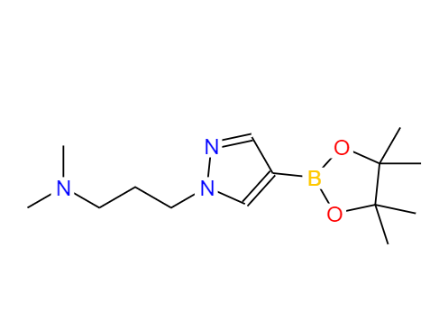 N,N-二甲基-4-(4,4,5,5-四甲基-1,3,2-二噁硼烷-2-基)-1H-吡唑-1-丙胺