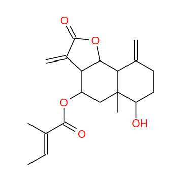 80368-31-6;8BETA-顺芷酸喘诺木烯内酯;8beta-Tigloyloxyreynosin