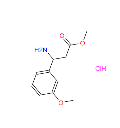 1269634-11-8 DL-3-氨基-3-(3-甲氧基苯基)丙酸甲酯盐酸盐