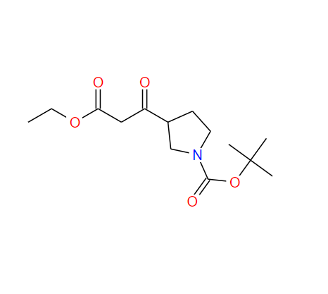889955-52-6 3-(1-boc-3-吡咯烷)-3-氧代丙酸乙酯