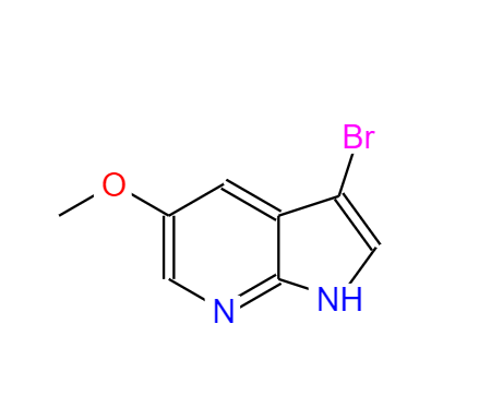 3-溴-5-甲氧基-1H-吡咯并[2,3-B]吡啶