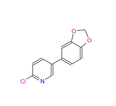 5-(1,3-Benzodioxol-5-yl)-2-chloro-pyridine 873948-14-2