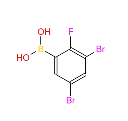 3,5-二溴-2-氟苯硼酸 1072951-82-6