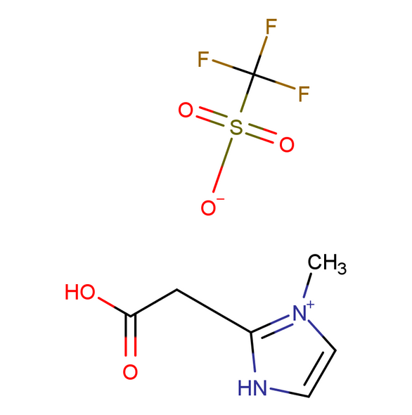 1-羧甲基-3-甲基咪唑三氟甲烷磺酸盐