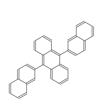 122648-99-1；9,10-二(2-萘基)蒽；9,10-Di(2-naphthyl)anthracene