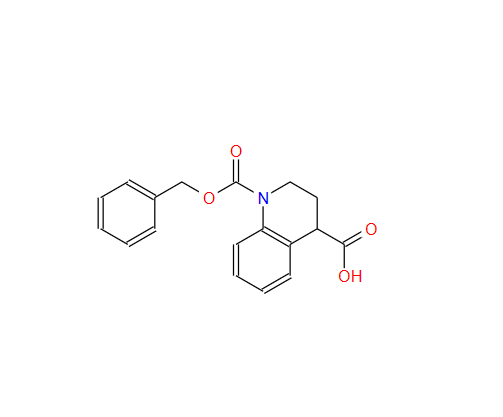 1501661-75-1；1-(Benzyloxycarbonyl)-1,2,3,4-tetrahydroquinoline-4-carboxylic acid