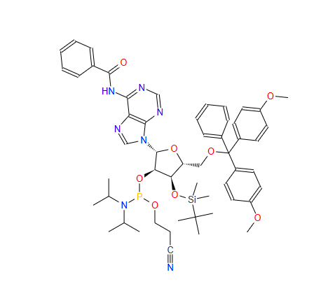 129451-75-8?；3'-TBDMS-BZ-RA 亚磷酰胺单体；3'-TBDMS-Bz-rA Phosphoramidite