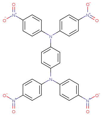 N,N,N',N'-四(4-硝基苯基)-1,4-苯二胺;外观:类白色粉末;可定制大数量，按需分装！