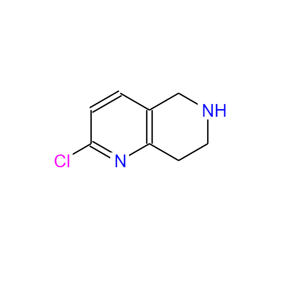 2-氯-5,6,7,8-四氢-1,6-萘啶