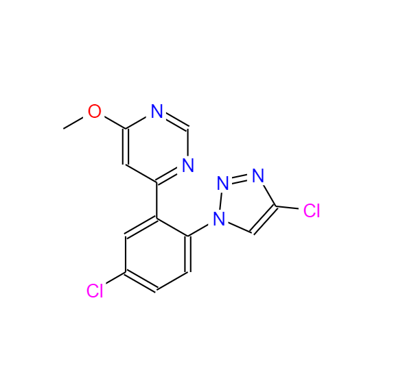 4-[5-氯-2-(4-氯-1H-1,2,3-三唑-1-基)苯基]-6-甲氧基嘧啶