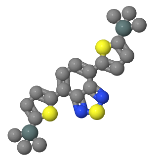 4,7-二(5-三甲基锡噻吩基-2-)-2,1,3-苯并噻二唑；1025451-57-3