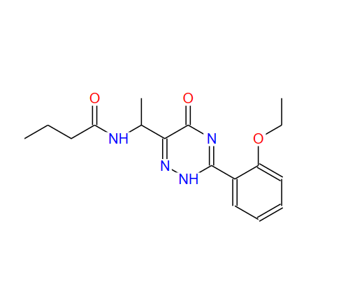 927690-90-2；N-1-(3-（2-乙氧基苯基） -5-氧-4,5-2H-1,2,4-三嗪-6-基)乙基）丁酰胺；Vardenafil Impurity 5