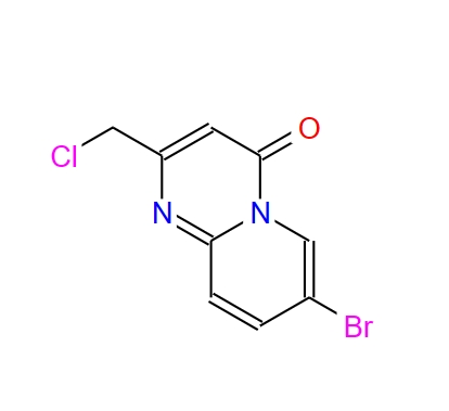 7-bromo-2-(chloromethyl)-4H-pyrido[1,2-a]pyrimidin-4-one 442531-33-1