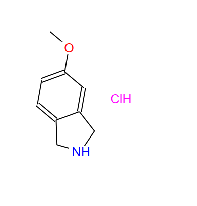 1159822-61-3；5-甲氧基异吲哚啉盐酸盐；5-Methoxyisoindoline hydrochloride