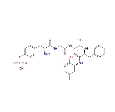 Leu-Enkephalin (sulfated) 80632-52-6