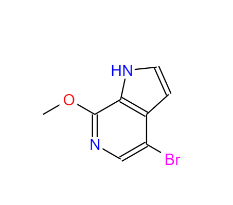 4-溴-7-甲氧基-6-氮杂吲哚