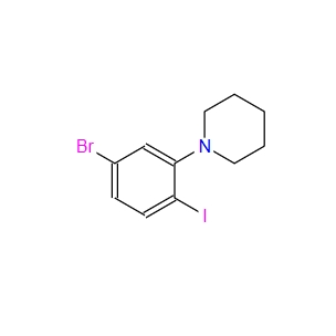 1699418-33-1；1-(5-Bromo-2-iodophenyl)piperidine