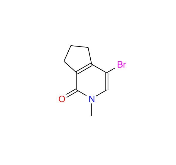 4-溴-2-甲基-2,5,6,7-四氢1H-环戊并[C]吡啶-1-酮