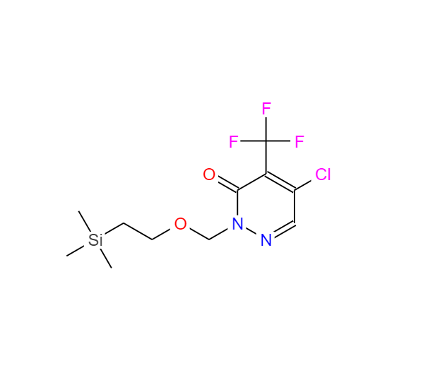 5-氯-4-(三氟甲基)-2-[[2-(三甲基硅基)乙氧基]甲基]哒嗪-3(2H)-酮 2379390-64-2