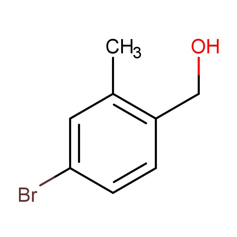 17100-58-2 (4-溴-2-甲基苯基)甲醇 结构式图片