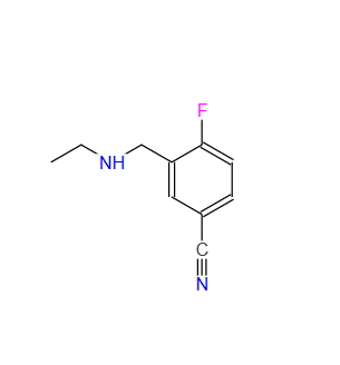 1016496-85-7；Benzonitrile, 3-[(ethylamino)methyl]-4-fluoro-