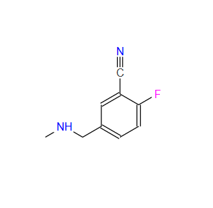1521289-11-1；Benzonitrile, 2-fluoro-5-[(methylamino)methyl]-
