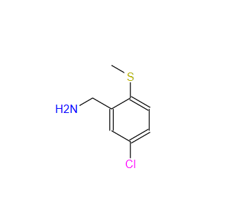 874824-32-5；Benzenemethanamine, 5-chloro-2-(methylthio)-