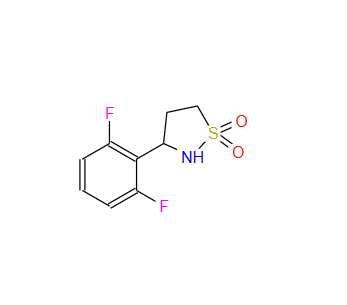 2137774-56-0；Isothiazolidine, 3-(2,6-difluorophenyl)-, 1,1-dioxide