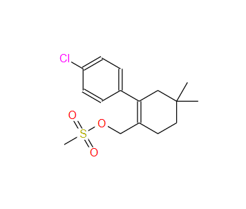 1667739-36-7；1-Cyclohexene-1-methanol, 2-(4-chlorophenyl)-4,4-dimethyl-, 1-methanesulfonate