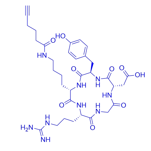 RGD环肽点击化学Alkyne cRGD/2665674-77-9/Alkyne-cRGD