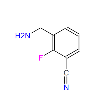 1145679-90-8；Benzonitrile, 3-(aminomethyl)-2-fluoro-