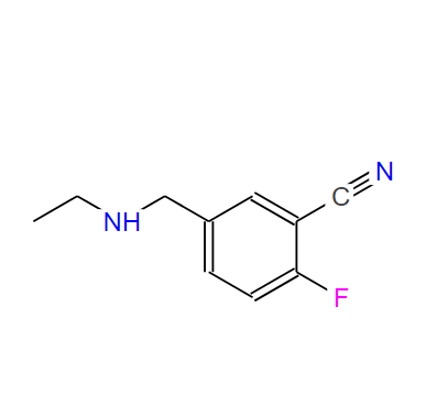 1522139-40-7；Benzonitrile, 5-[(ethylamino)methyl]-2-fluoro-