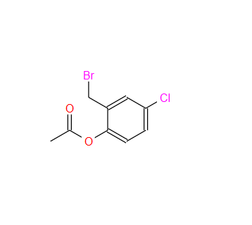 102806-77-9；Phenol, 2-(bromomethyl)-4-chloro-, 1-acetate