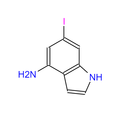 6-碘-1H-吲哚-4-胺