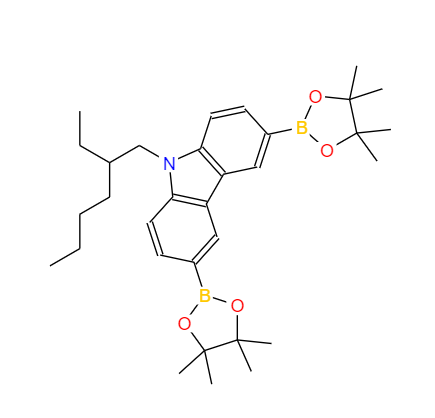 9-(2-乙基己基)-3,6-双(4,4,5,5-四甲基-1,3,2-二噁硼烷-2-基)-9H-咔唑