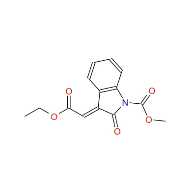 E-3-(2-ethoxy-2-oxoethylidene)-1-methoxycarbonyl-indoline-2-one 957137-04-1