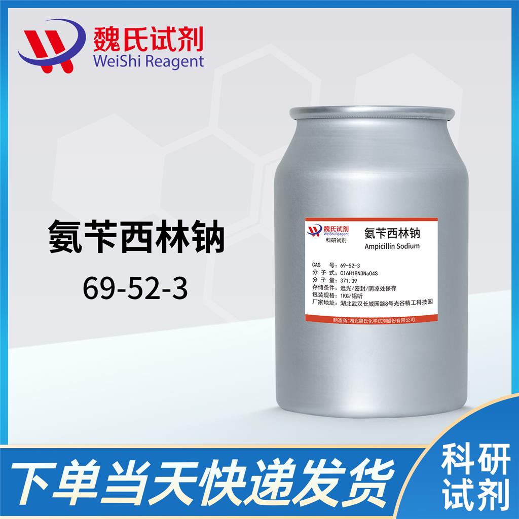 氨苄西林钠—69-52-3