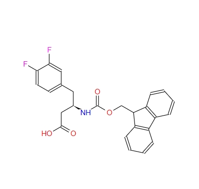 Fmoc-R-3-氨基-4-(3,4-二氟苯基)丁酸 269396-60-3