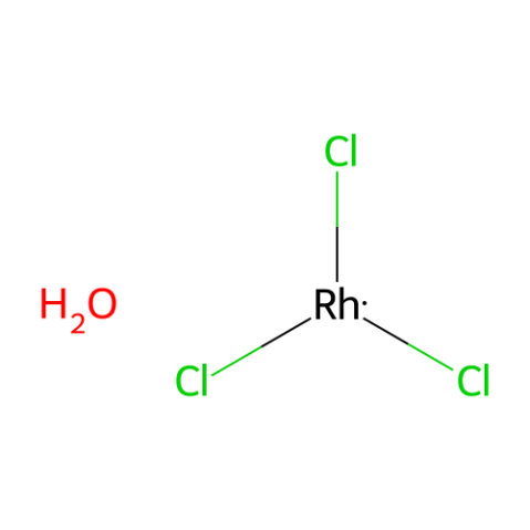 aladdin 阿拉丁 R109233 三氯化铑(III) 水合物 20765-98-4 Rh 38.5-42.5%