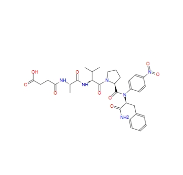 Suc-Ala-Val-Pro-Phe-pNA 95192-38-4