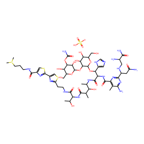 aladdin 阿拉丁 B107423 硫酸博莱霉素 (混合物) 9041-93-4 1.5-2.0 units/mg